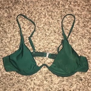Olive Green Shein Bikini Top
